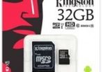 micro sd card class 10 Kingston Canvas Select 32GB Micro SD UHS-I Flash Card with Adapter
