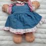 Russ Vintage Troll Kidz Daisy Troll Dress Plush Doll Used Dirty Damaged Please see pictures Image 8