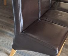 Dining chairs x 4