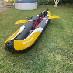 Sevylor Colorado Inflatable Canoe - 2 Person Folding Kayak, Canadian, 331 x 88 cm