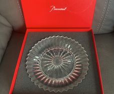 Baccarat Crystal Plate