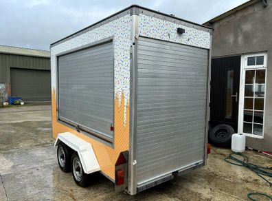 Catering Trailer 10x5ft Slush + IceCream Machines