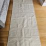 Flatwoven Rug Beige 195cm x 80cm Image 2
