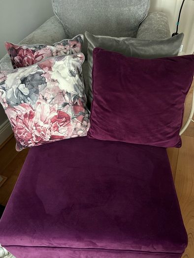 Footstool & Cushions