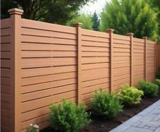 Composite fences and gates