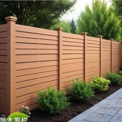 Composite fences and gates