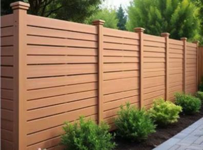 Composite fences and gates