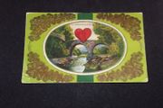 Ireland Postcard : Old Weir Bridge , Killarney , Co. Kerry - St Patrick's Day Souvenir Postcard -  1914