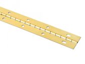 Brass/Chrome piano hinge 2mtr lengths (call to check stock)