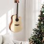 Guitar Wall Mount Hanger Black Walnut Wall Hook for String Instruments, Guitars, Bass, Folk Ukulele, Violin, Mandolin Banjo, Guitar Wall Holder (FREE SHIPPING) Image 3