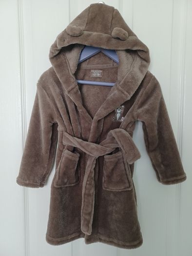 Baby Boy Bear Dressing Gown Age 18-24 months