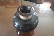 Small brown vase