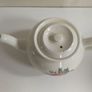 Lovely Country Style Red, White and Green Floral Teapot, Made in Romania Image 7