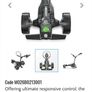 Motocaddy Remote Electric golf trolley Image 2