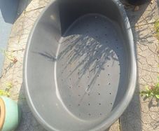 XL Plastic dog bed