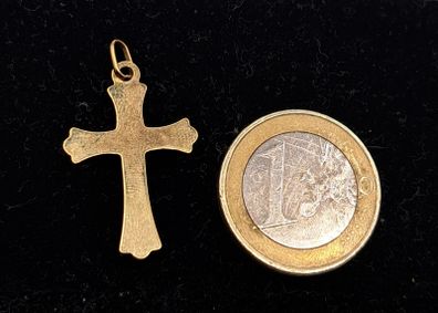 Vintage 9 ct  yellow gold pendant