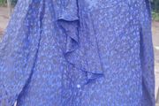 Vintage Louis Feraud animal print blouse (free post)