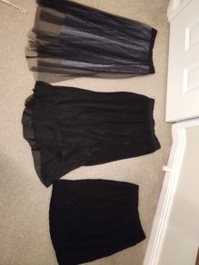 Black skirts