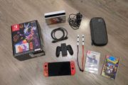 Nintendo Switch OLED Pokemon Scarlet Violet Edition Bundle. Boxed. 2 Games