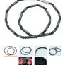 Hematite stones Men necklace 47cm Black men's necklaces Unisex Image 4