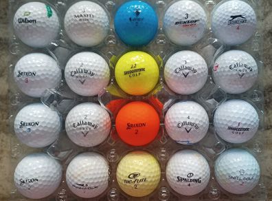 20 Assorted Golf Balls