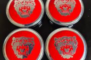 Jaguar caps RED (For Aftermarket) FREE POST