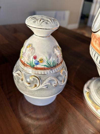 Alcoboca cherubs coffee pot