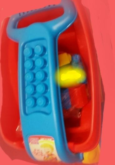 Mega bloks large fill and dump wagon(474)