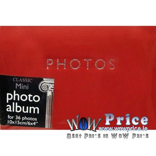 38144 Classic Mini Album - Holds 36 6x4'' photos