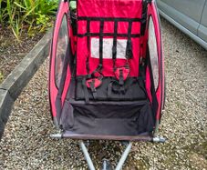 Bike trailer 2 seater wagon buggy