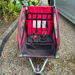 Bike trailer 2 seater wagon buggy