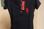US Polo Assn Slim Fit Polo Shirt for Women