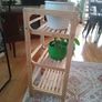 Contemporary plant stand or bathroom storage Image 3
