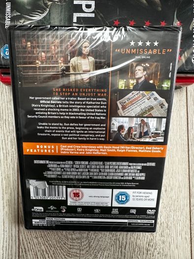Official Secrets - DVD - Sealed