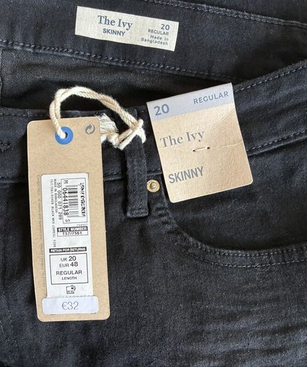 Brand-new The Ivy Black Skinny Jeans from M&S