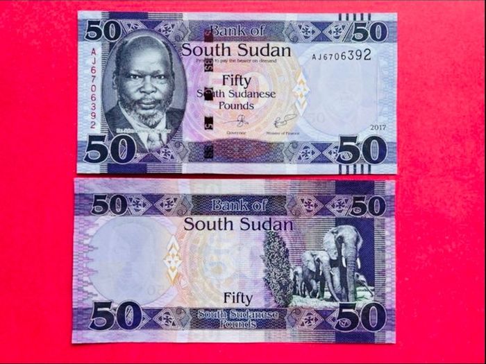South Sudan  50 Pounds  2017  ( Uncirculated ) Pick 14.