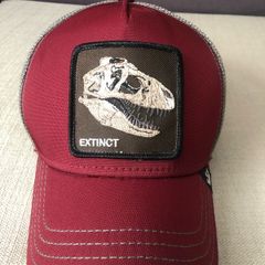 Goorin Bros Farm Baseball Trucker Hat Cap Extinct T-Rex Jurassic