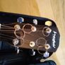 Dreadnought Acoustic Guitar and Padded Gigbag Image 7