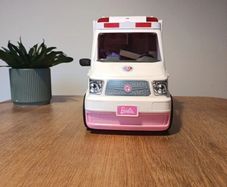 Barbie Ambulance with Battery Operated Siren & Access