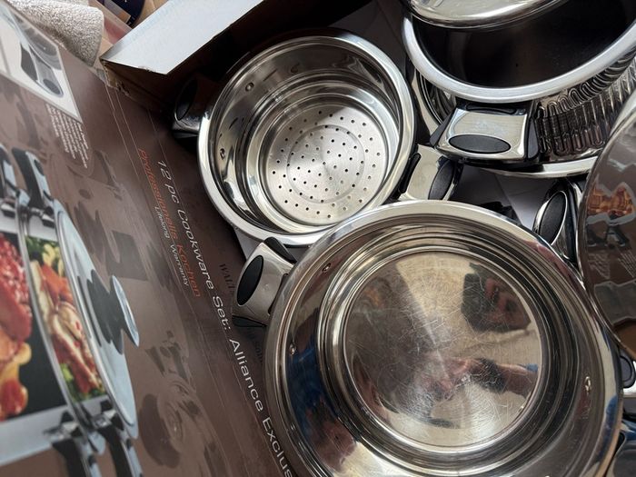 Stainless Steel Pots and Pan