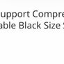 Brand New Ankle Support Compression Sleeve - Elastic Breathable Black Size S Image 8