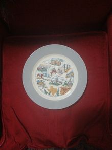 VINTAGE Texas Lone Star State Plate