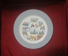 VINTAGE Texas Lone Star State Plate