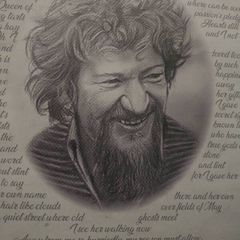 Luke Kelly tin picture
