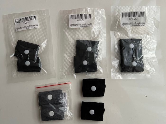 Bundle of Brand New Motion Sickness Travel Wristbands