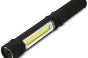 Multifunction Portable COB LED Mini Work Light Inspection Torch Magnetic Base and Clip Maintenance Pen Lamp AAA Battery