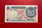 Singapore  1  Dollar. 1967  uncirculated )