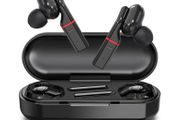 Bluetooth Headphones, Muzili Bluetooth 5.0 Sports Wireless In-Ear Earphones 20H Playtime Wireless Earbuds IPX6 Waterproof Sweatproof Earbuds with Built-in Mic Charging Case, for iOS, Android