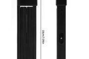 Portable Anti-Theft Zinc Alloy Folding Lock