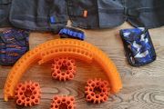 nerf Kids Tactical Vest &amp; Ammo Storage Set for Nerf / Dart Blasters (Selling as 1 Lot)